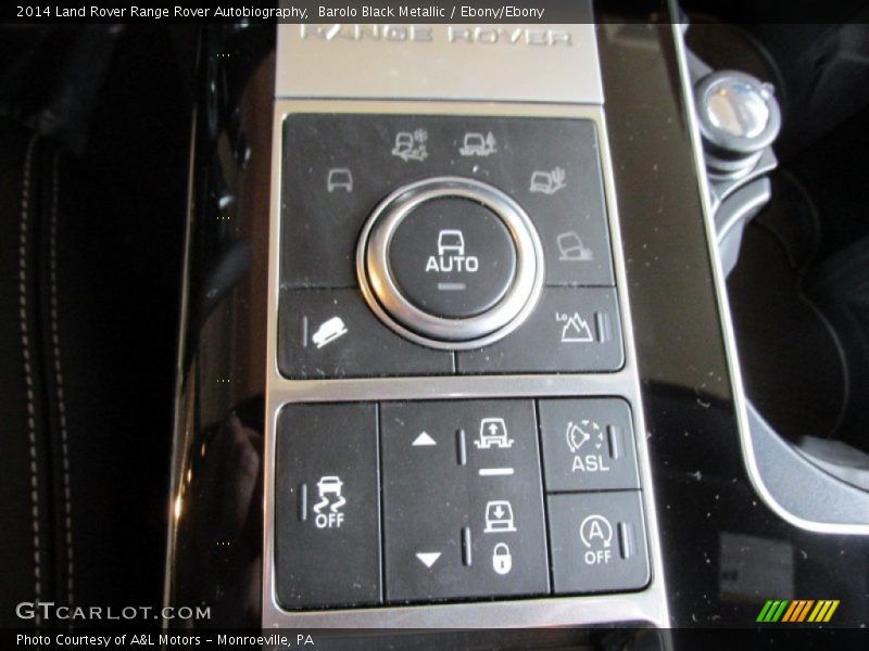 Controls of 2014 Range Rover Autobiography