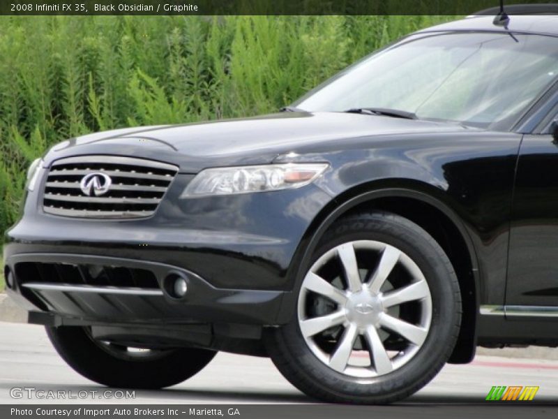 Black Obsidian / Graphite 2008 Infiniti FX 35