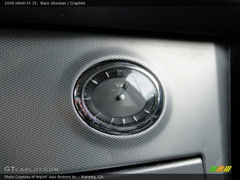 Black Obsidian / Graphite 2008 Infiniti FX 35