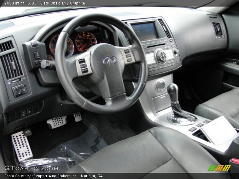 Black Obsidian / Graphite 2008 Infiniti FX 35