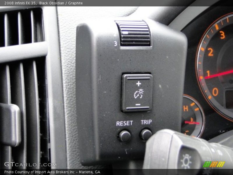 Black Obsidian / Graphite 2008 Infiniti FX 35