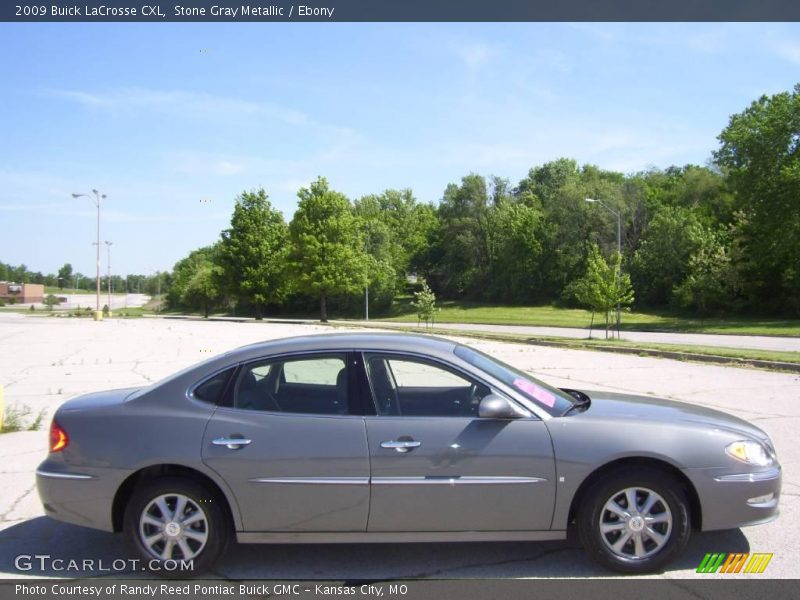 Stone Gray Metallic / Ebony 2009 Buick LaCrosse CXL