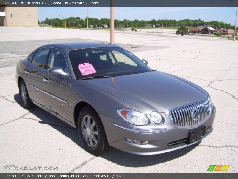 Stone Gray Metallic / Ebony 2009 Buick LaCrosse CXL