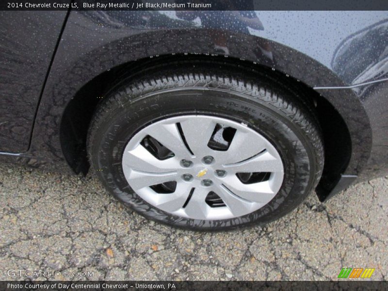 Blue Ray Metallic / Jet Black/Medium Titanium 2014 Chevrolet Cruze LS