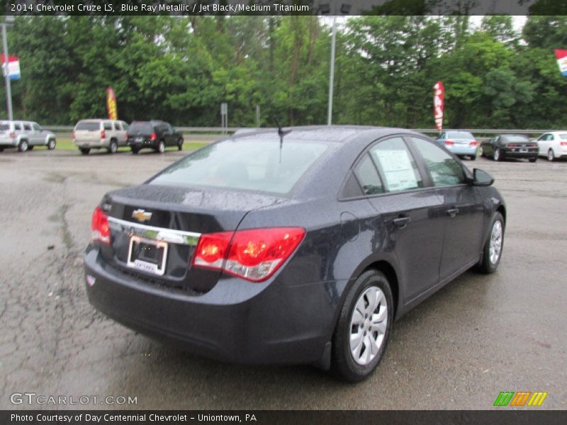 Blue Ray Metallic / Jet Black/Medium Titanium 2014 Chevrolet Cruze LS