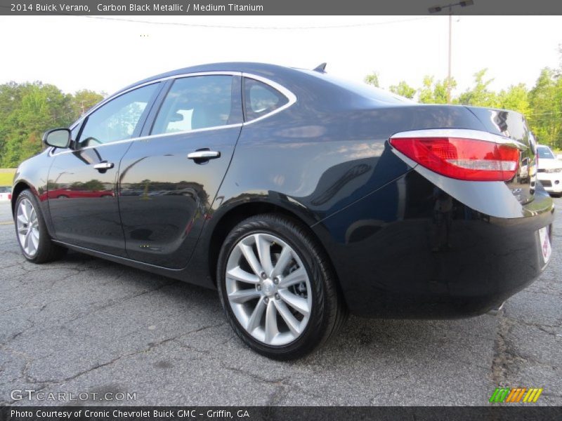Carbon Black Metallic / Medium Titanium 2014 Buick Verano