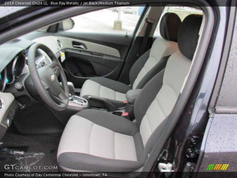 Blue Ray Metallic / Jet Black/Medium Titanium 2014 Chevrolet Cruze LS