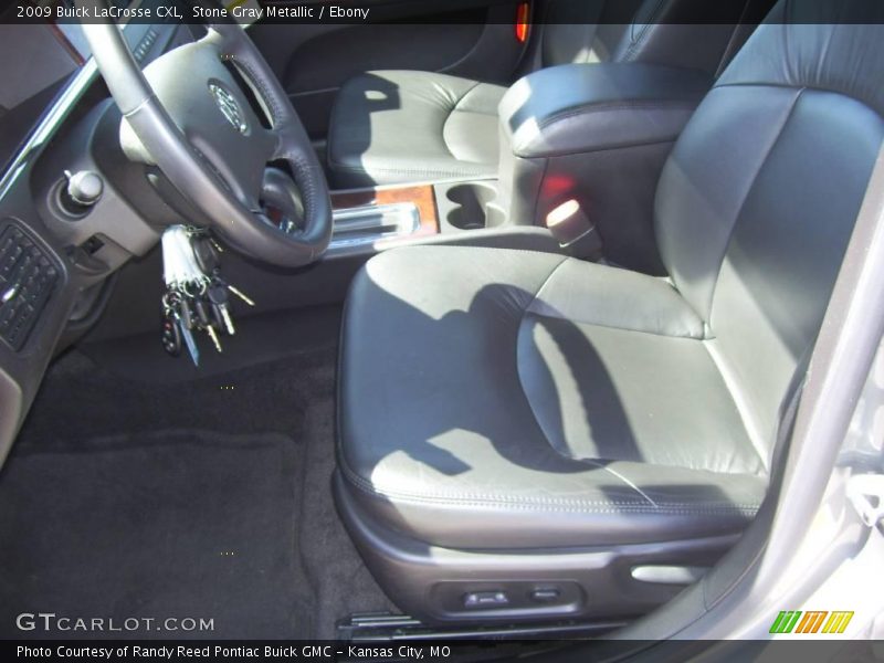 Stone Gray Metallic / Ebony 2009 Buick LaCrosse CXL