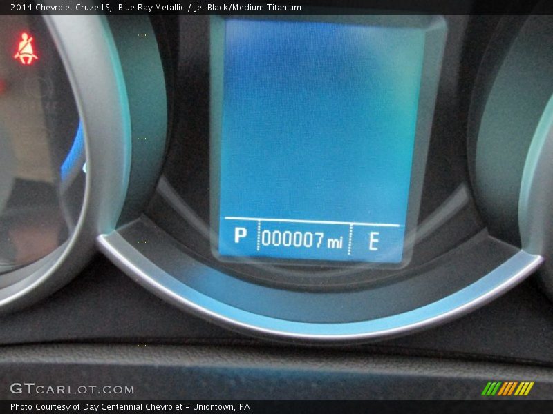 Blue Ray Metallic / Jet Black/Medium Titanium 2014 Chevrolet Cruze LS