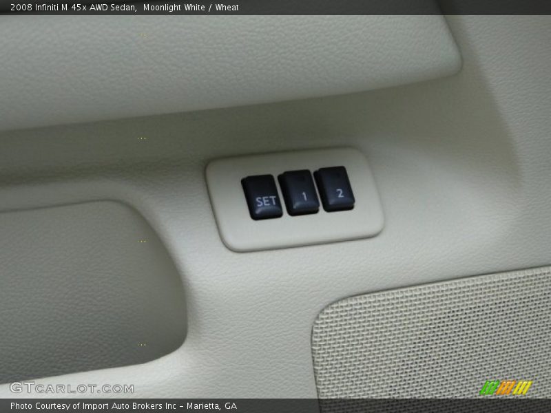 Moonlight White / Wheat 2008 Infiniti M 45x AWD Sedan