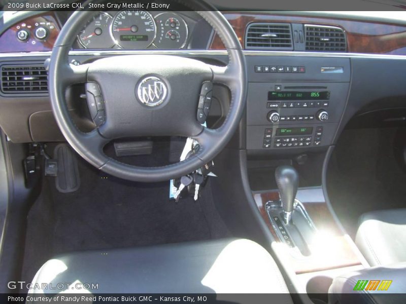 Stone Gray Metallic / Ebony 2009 Buick LaCrosse CXL
