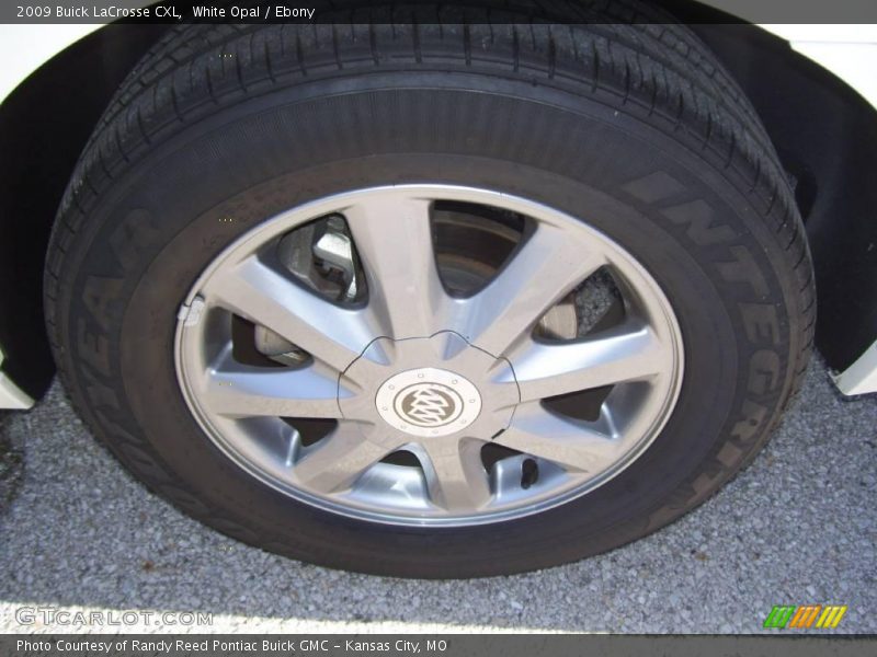 White Opal / Ebony 2009 Buick LaCrosse CXL