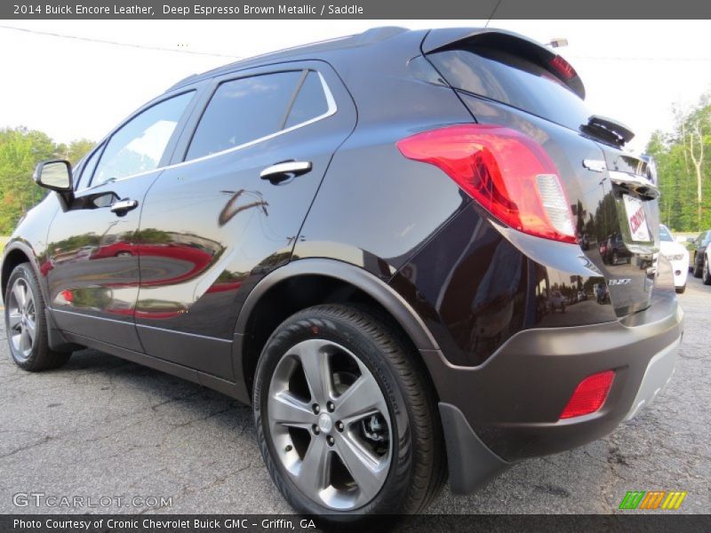 Deep Espresso Brown Metallic / Saddle 2014 Buick Encore Leather