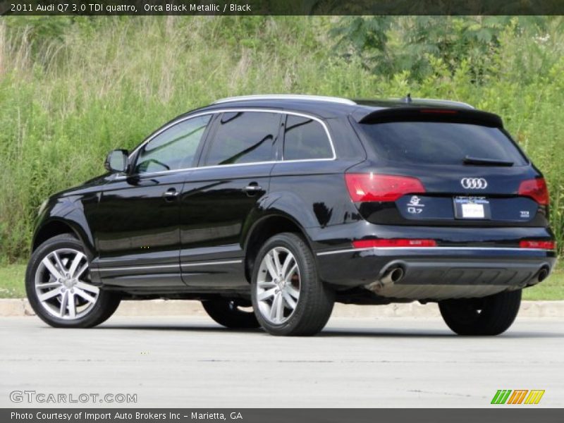 Orca Black Metallic / Black 2011 Audi Q7 3.0 TDI quattro