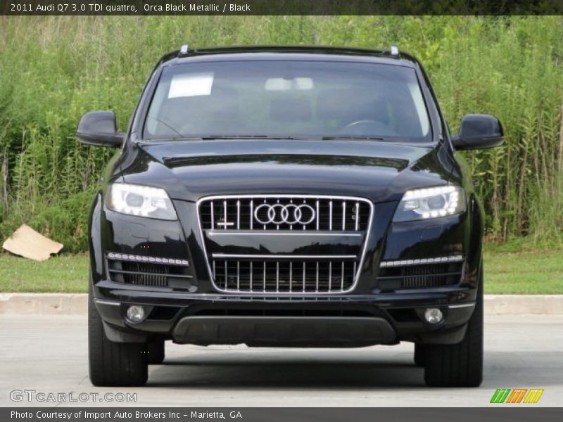 Orca Black Metallic / Black 2011 Audi Q7 3.0 TDI quattro