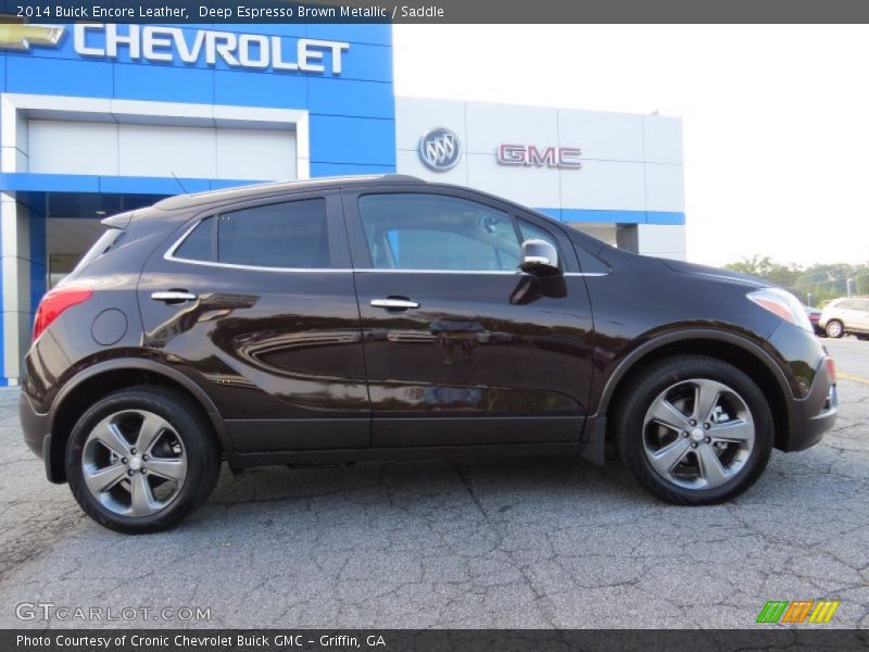  2014 Encore Leather Deep Espresso Brown Metallic