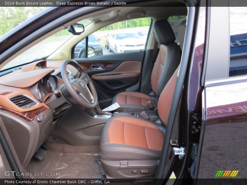  2014 Encore Leather Saddle Interior