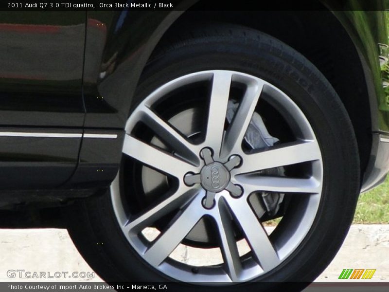 Orca Black Metallic / Black 2011 Audi Q7 3.0 TDI quattro