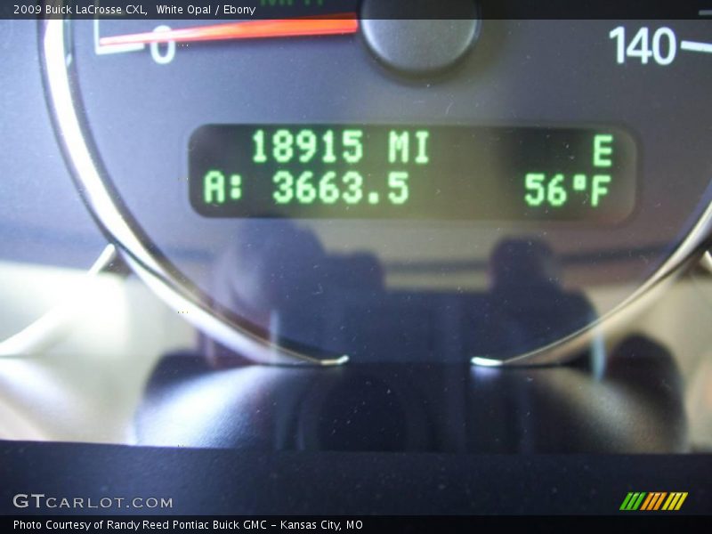 White Opal / Ebony 2009 Buick LaCrosse CXL