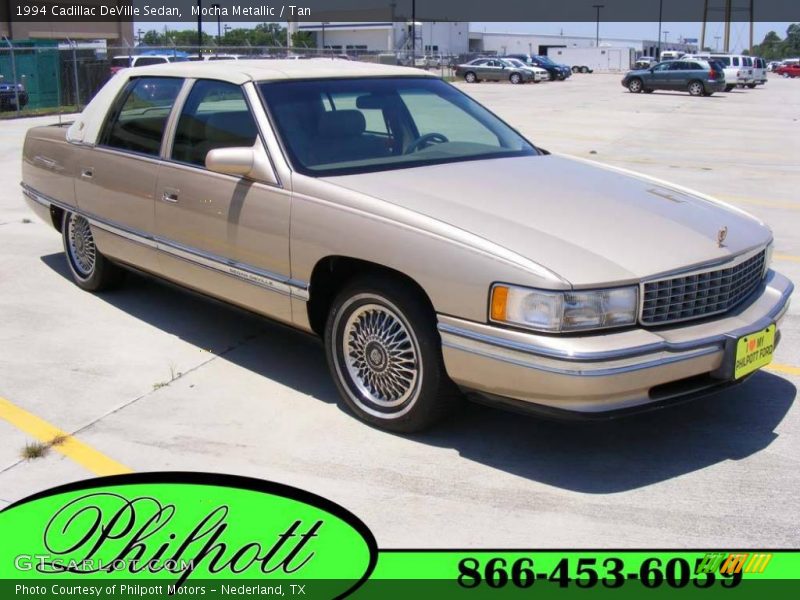 Mocha Metallic / Tan 1994 Cadillac DeVille Sedan