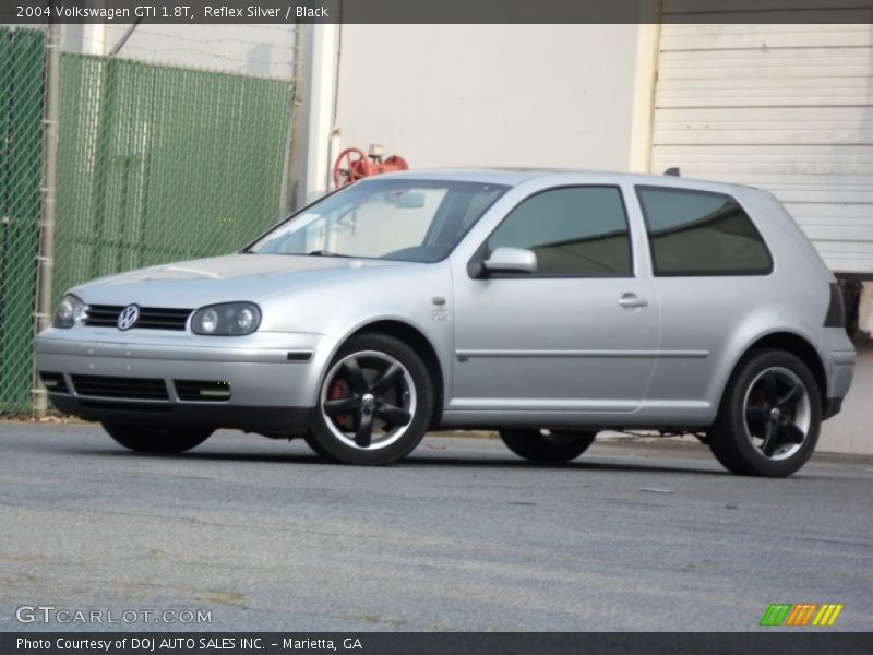 Reflex Silver / Black 2004 Volkswagen GTI 1.8T