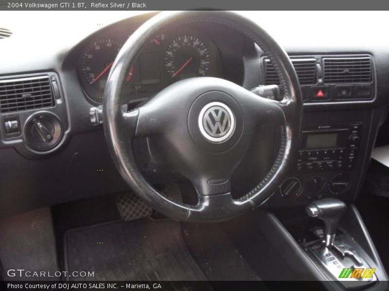 Reflex Silver / Black 2004 Volkswagen GTI 1.8T