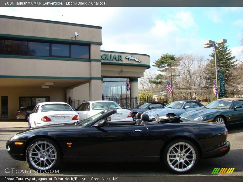 Ebony Black / Charcoal 2006 Jaguar XK XKR Convertible