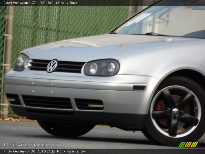 Reflex Silver / Black 2004 Volkswagen GTI 1.8T