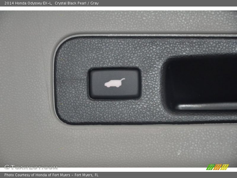 Crystal Black Pearl / Gray 2014 Honda Odyssey EX-L
