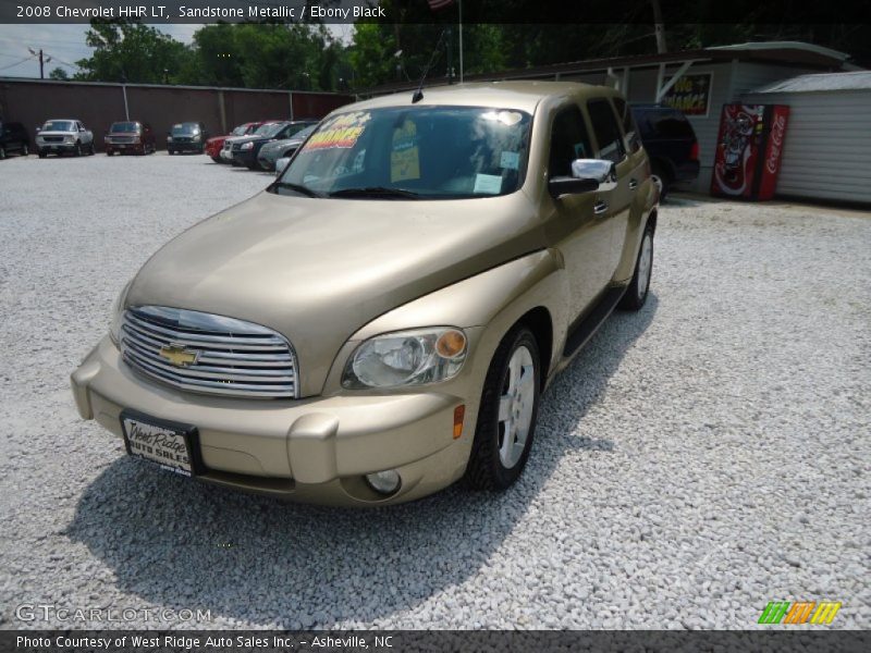 Sandstone Metallic / Ebony Black 2008 Chevrolet HHR LT