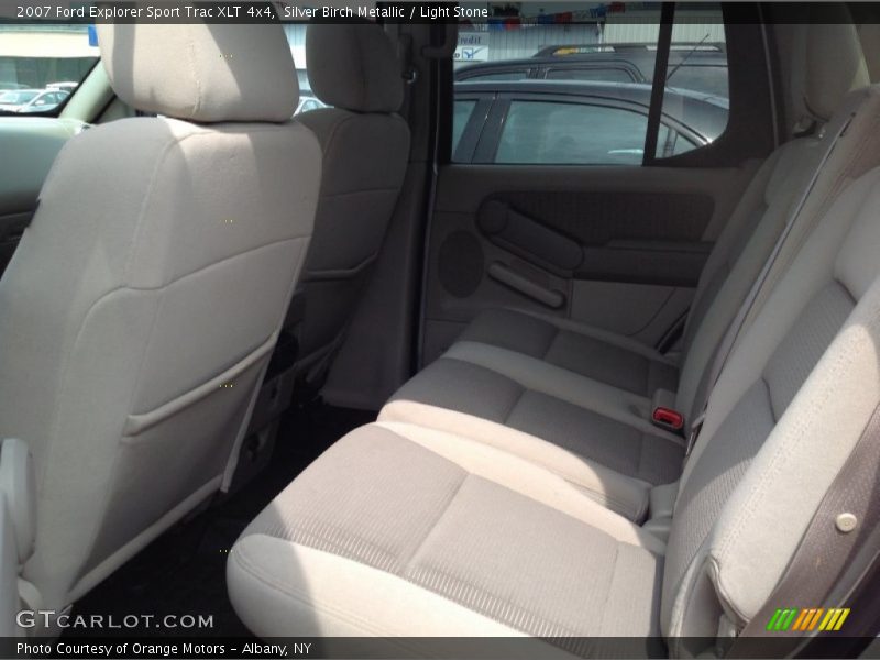 Silver Birch Metallic / Light Stone 2007 Ford Explorer Sport Trac XLT 4x4