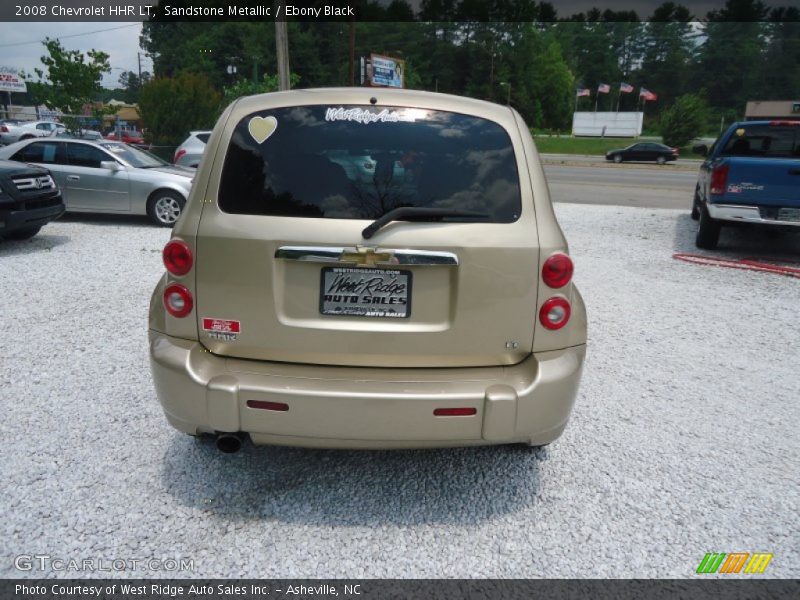 Sandstone Metallic / Ebony Black 2008 Chevrolet HHR LT