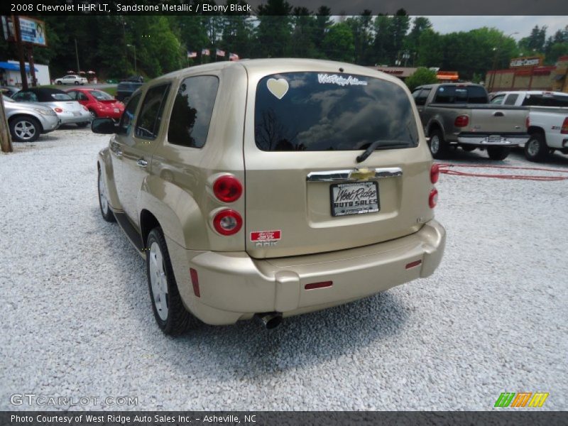 Sandstone Metallic / Ebony Black 2008 Chevrolet HHR LT