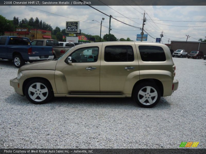 Sandstone Metallic / Ebony Black 2008 Chevrolet HHR LT