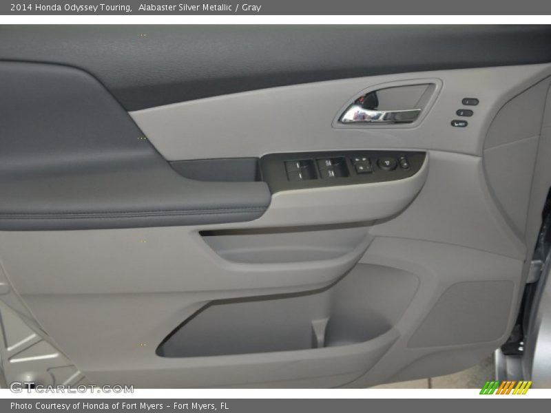 Alabaster Silver Metallic / Gray 2014 Honda Odyssey Touring