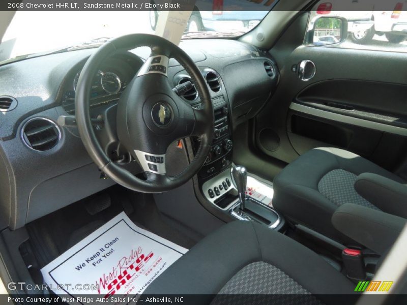 Sandstone Metallic / Ebony Black 2008 Chevrolet HHR LT