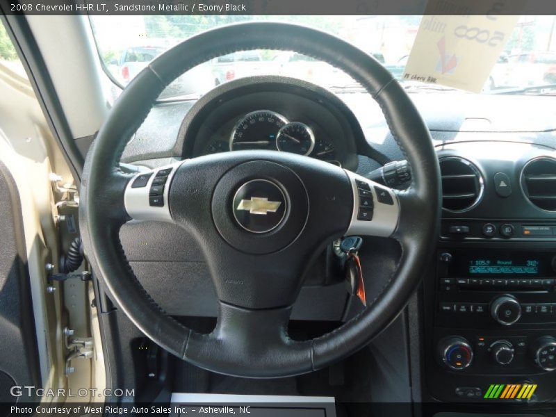 Sandstone Metallic / Ebony Black 2008 Chevrolet HHR LT