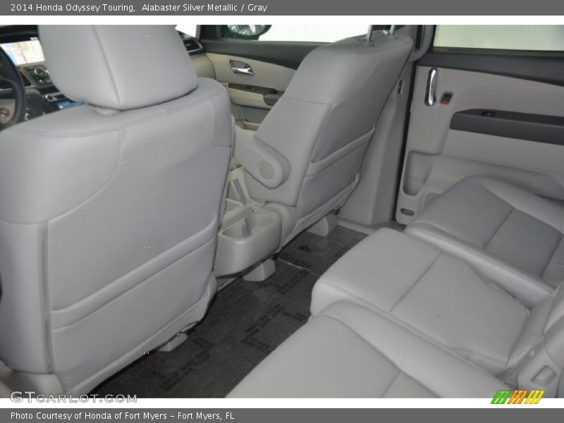 Alabaster Silver Metallic / Gray 2014 Honda Odyssey Touring