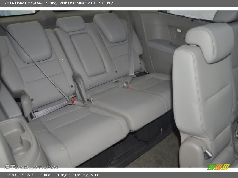 Alabaster Silver Metallic / Gray 2014 Honda Odyssey Touring