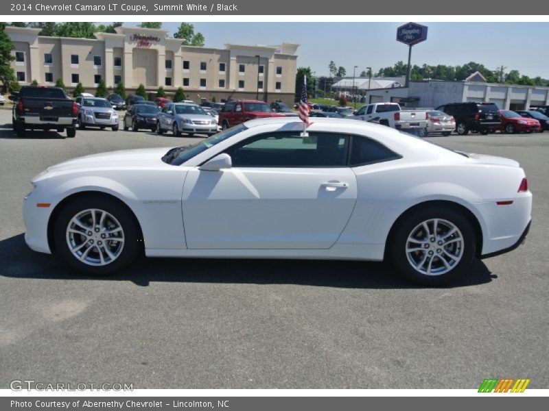 Summit White / Black 2014 Chevrolet Camaro LT Coupe