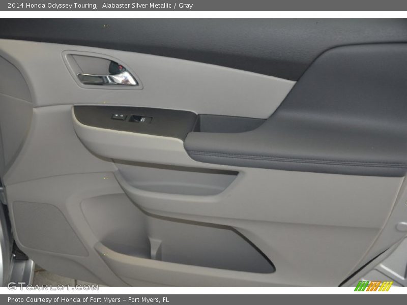 Alabaster Silver Metallic / Gray 2014 Honda Odyssey Touring