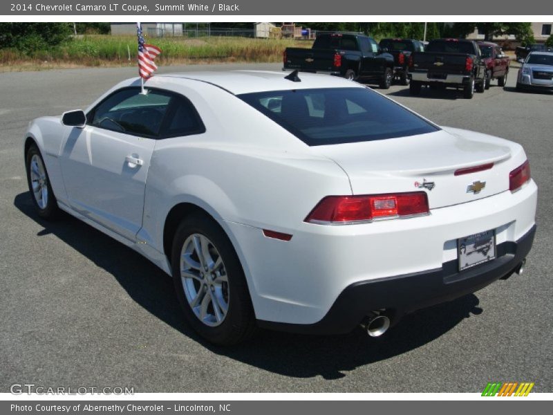 Summit White / Black 2014 Chevrolet Camaro LT Coupe
