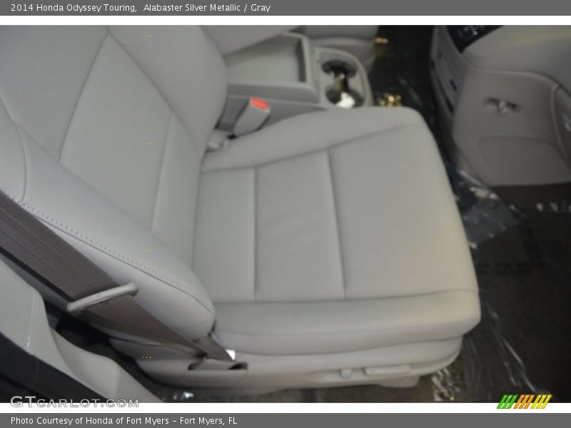 Alabaster Silver Metallic / Gray 2014 Honda Odyssey Touring