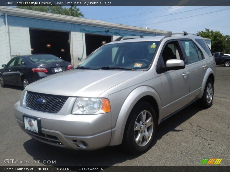 Silver Birch Metallic / Pebble Beige 2006 Ford Freestyle Limited