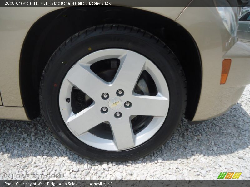 Sandstone Metallic / Ebony Black 2008 Chevrolet HHR LT