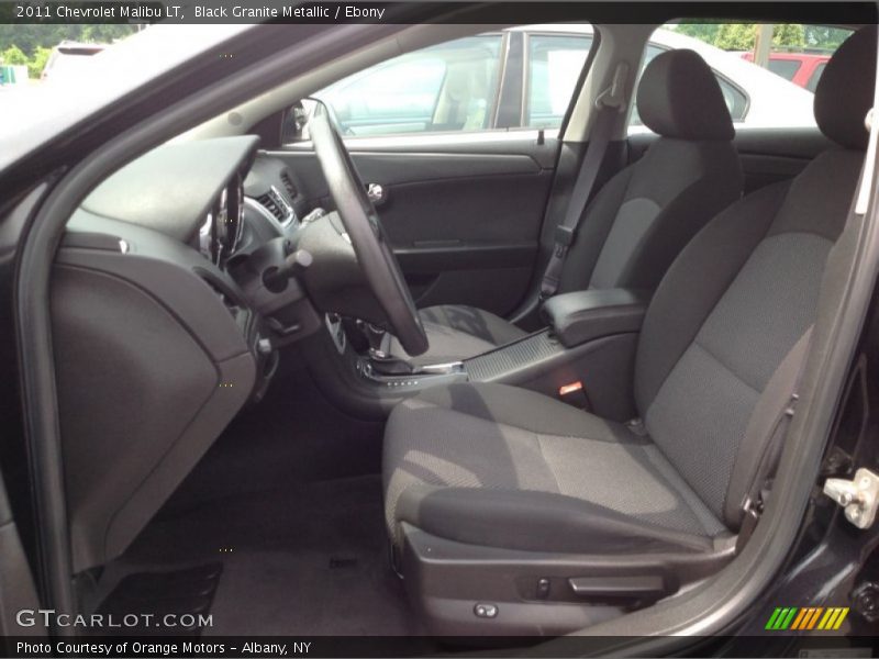 Black Granite Metallic / Ebony 2011 Chevrolet Malibu LT
