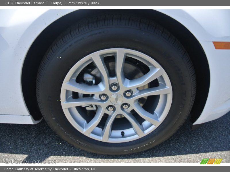 Summit White / Black 2014 Chevrolet Camaro LT Coupe