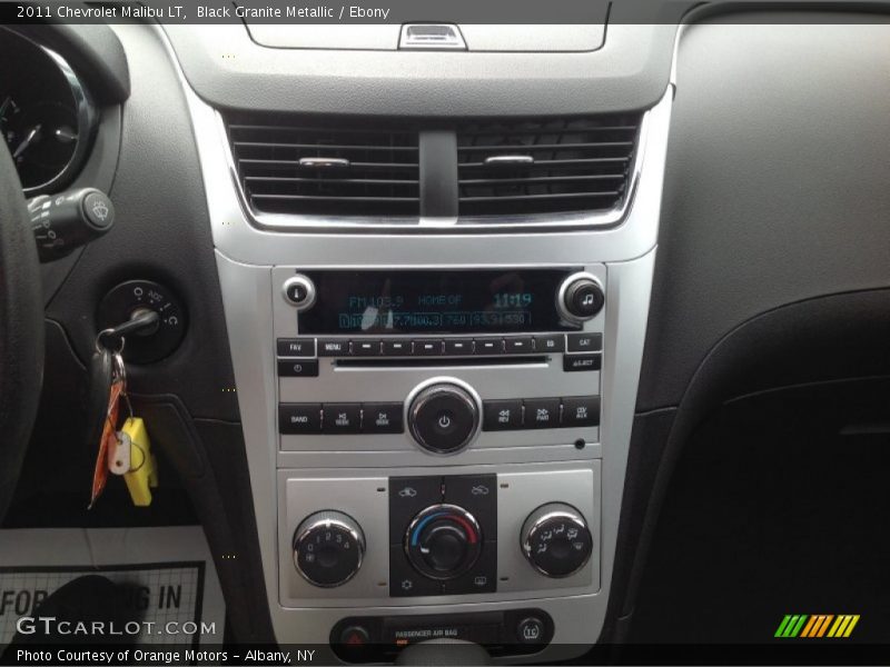 Black Granite Metallic / Ebony 2011 Chevrolet Malibu LT