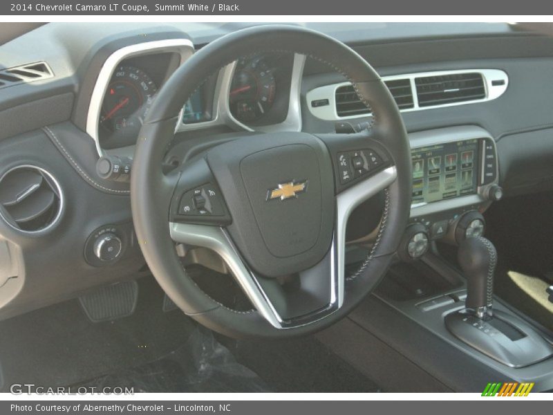 Summit White / Black 2014 Chevrolet Camaro LT Coupe