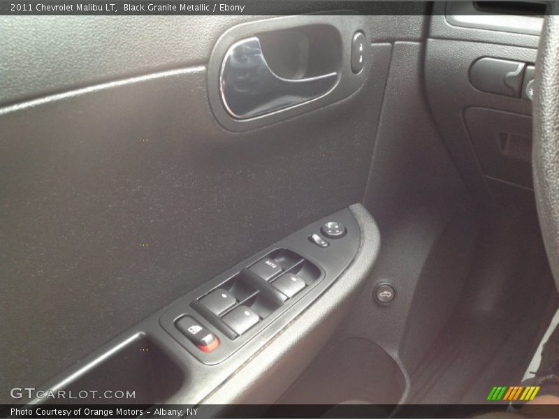 Black Granite Metallic / Ebony 2011 Chevrolet Malibu LT